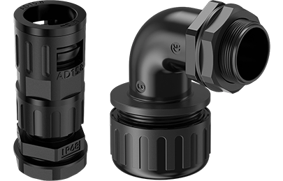Plastic Corrugated Tube Connector