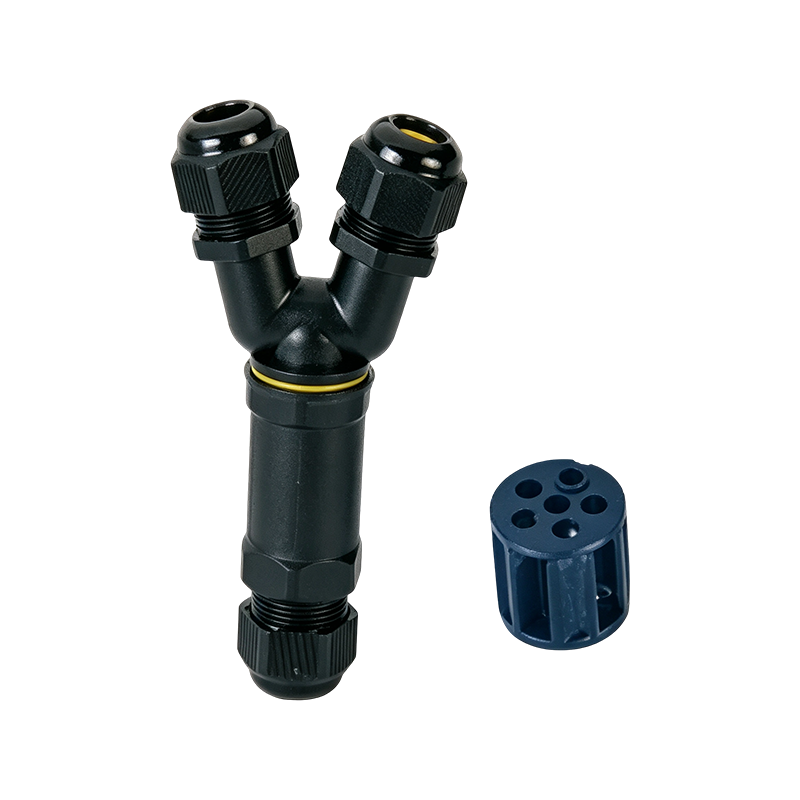 IP68 Waterproof Y-Type Cable Connector ZYY1
