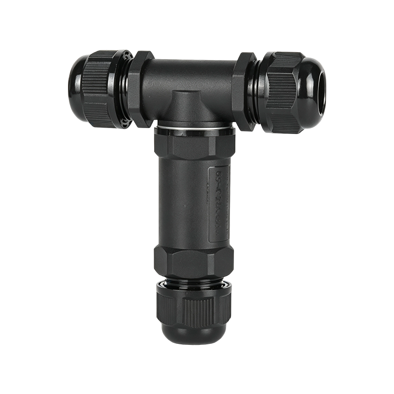 3-Way T-Type IP68 Waterproof Connector ZYT2
