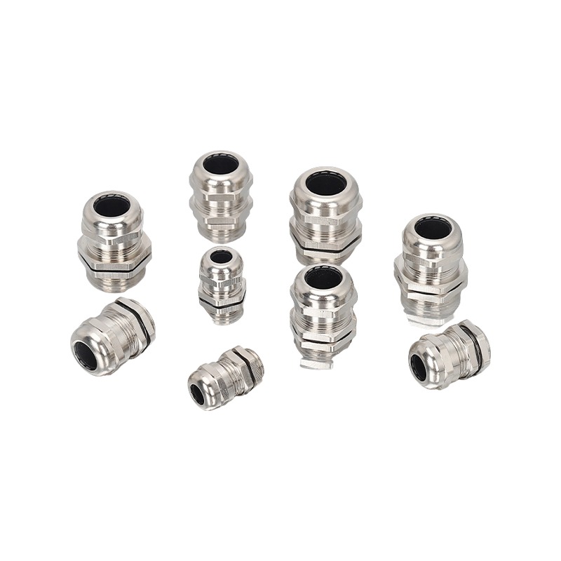 NPT-Type Brass Nickel-Plated Cable Connector